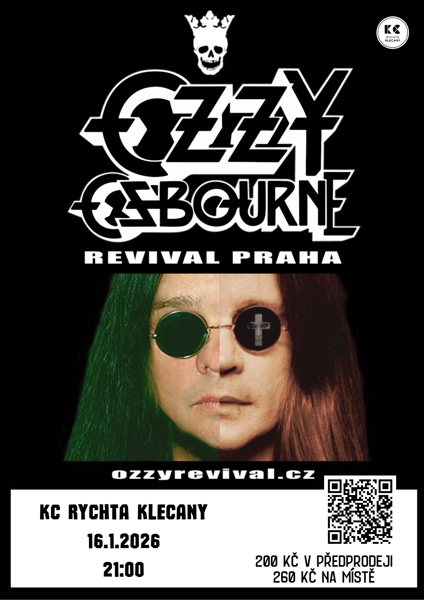 Ozzy Osbourne revival Praha