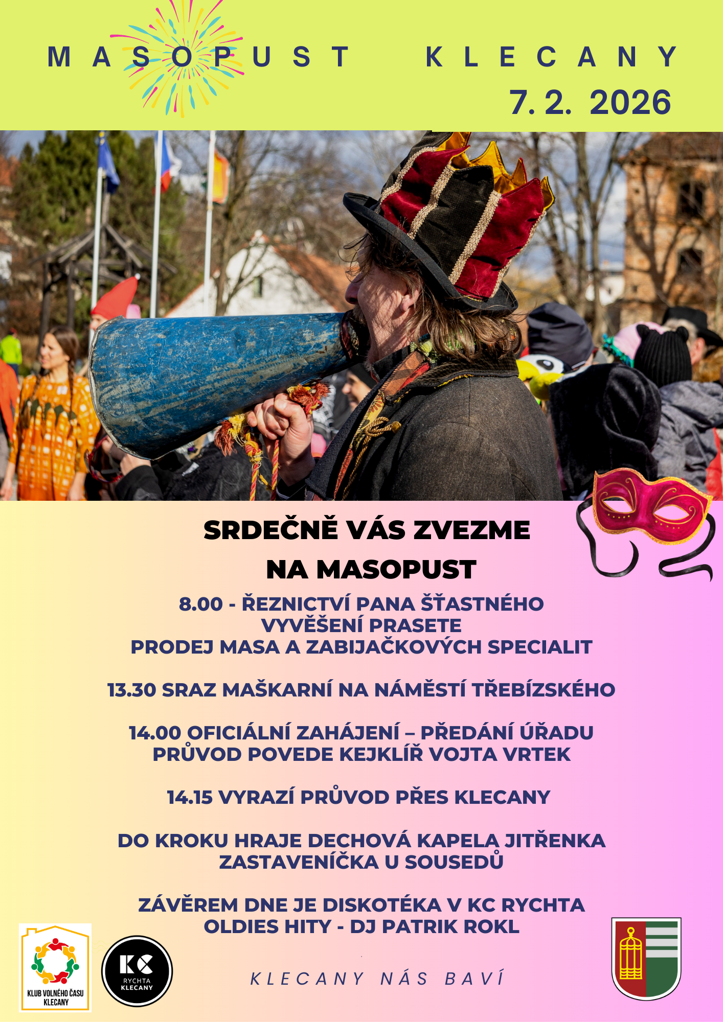 Masopust v Klecanech