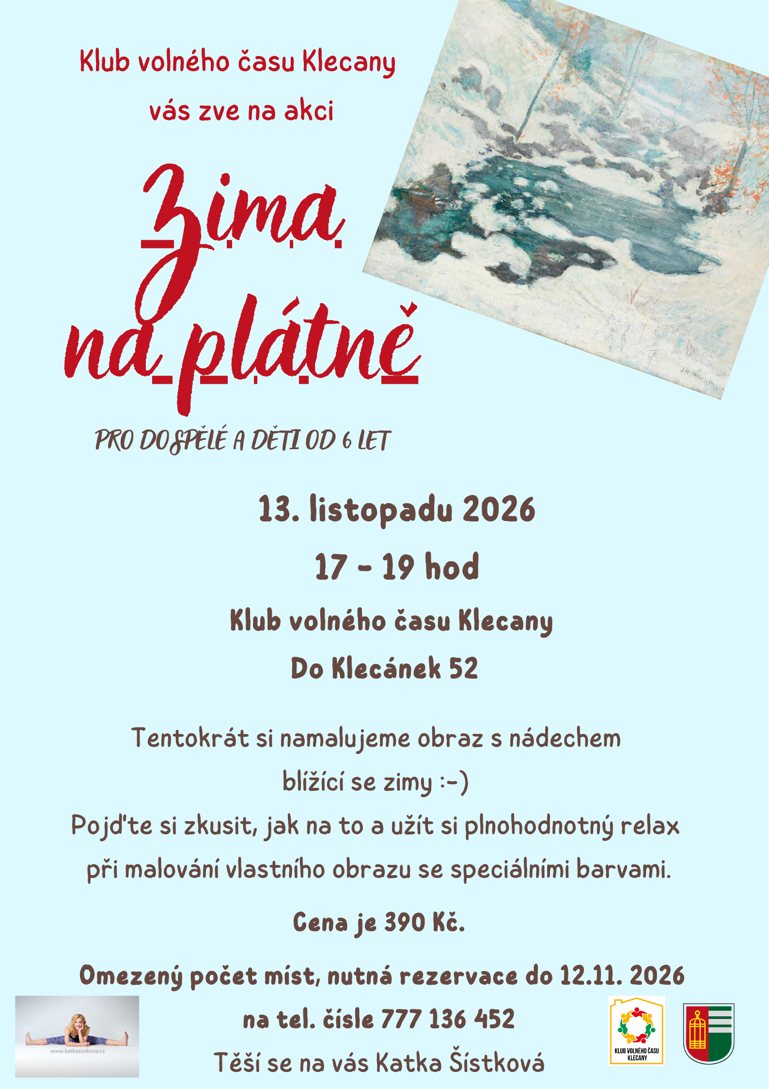 Malba na plátně