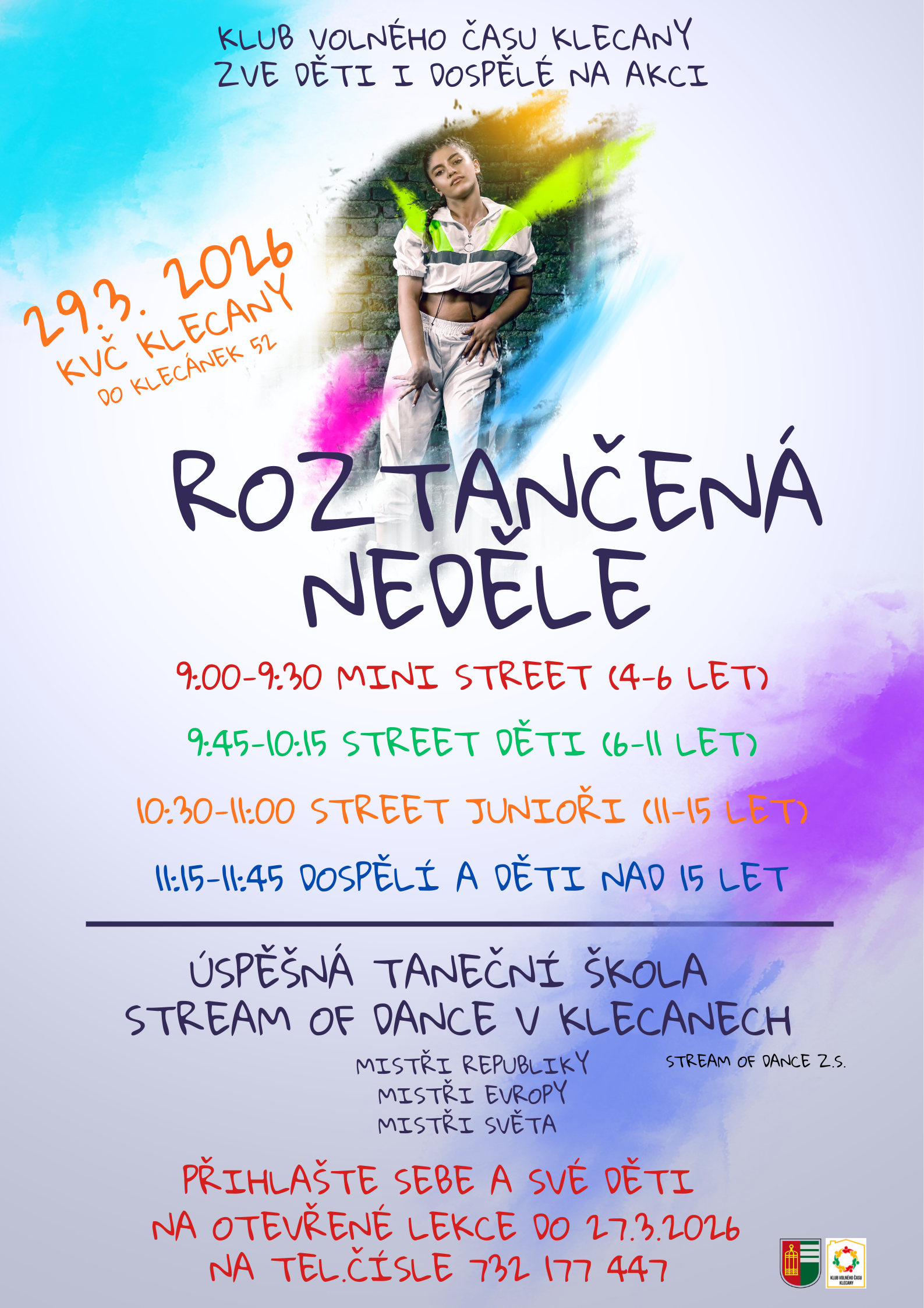 Plakát: Roztančená neděle